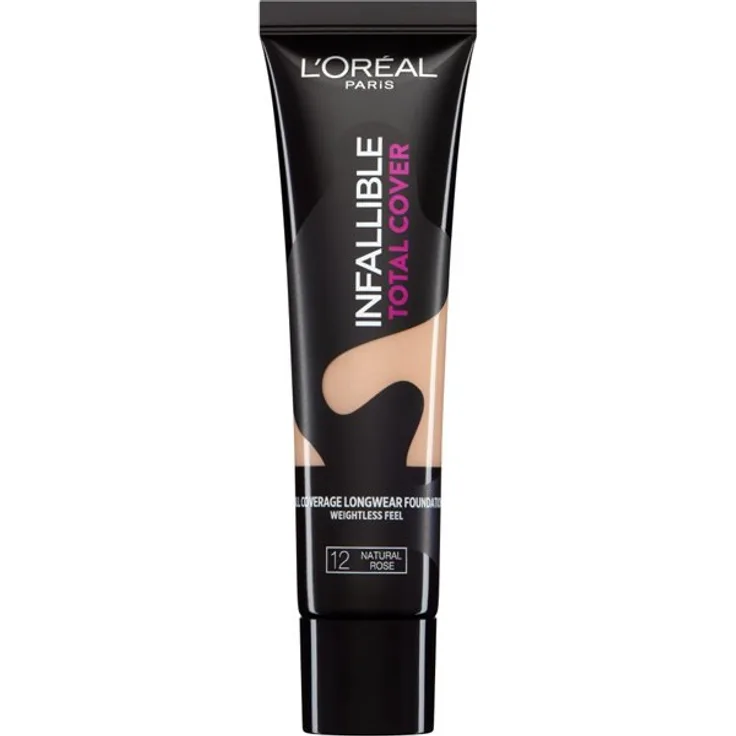 LOréal Infaillible Total Cover 12 Natural Rose 35 g