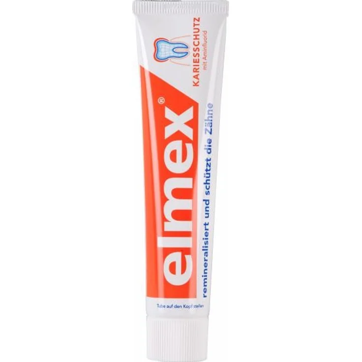 Elmex Kariesschutz 75 ml, mit Fluorid für gesunde Zähne – Bild 1
