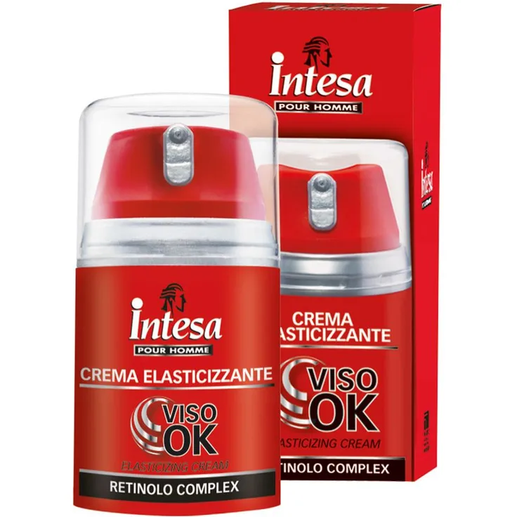 intesa pour homme intesa Homme VISO OK Revitalisierende Gesichtscreme LIFTING 50 ml mit pflegender Wirkung
