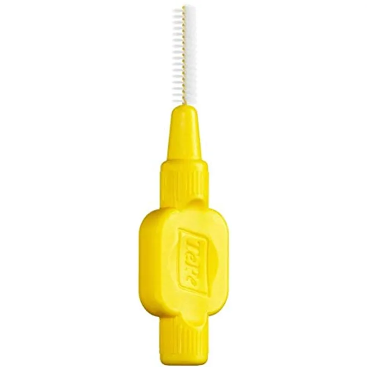 TePe Interdentalbürsten Original gelb, 0.7 mm, 8 Stück, für rundum gesunde Zähne