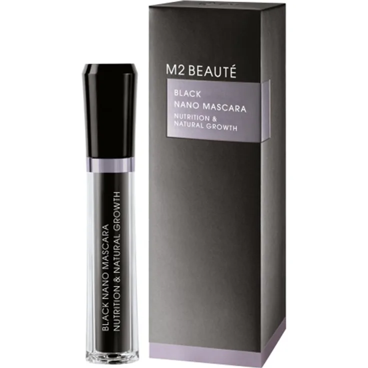 M2 Beauté Black Nano Wimperntusche & Natural Growth 6 ml