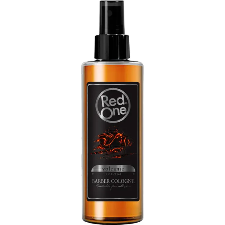 Red One Barber Cologne Volcanic Eau de Cologne (EdC) Herrenduft 400 ml