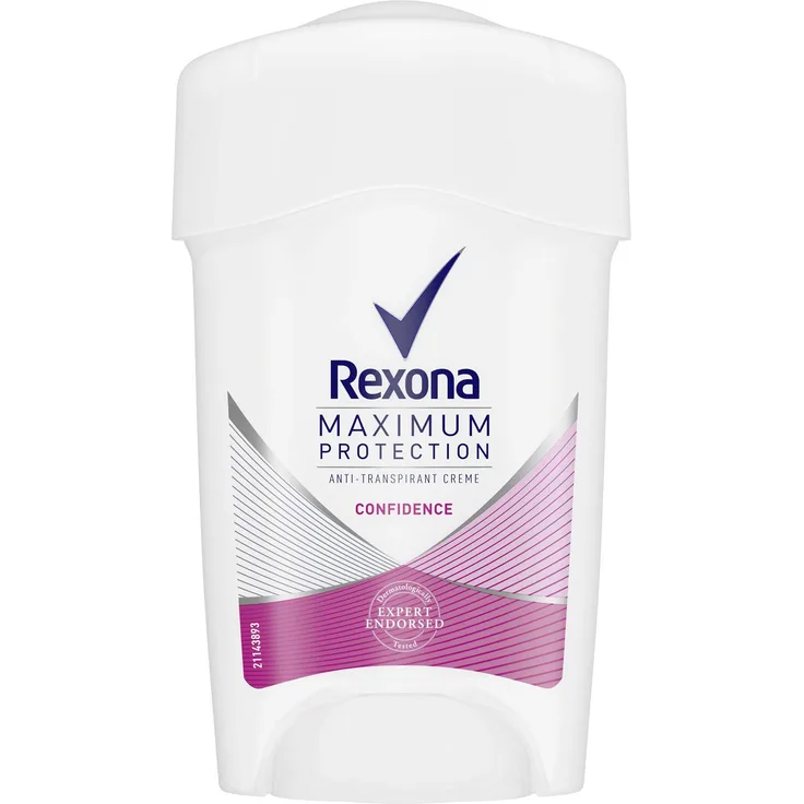 Rexona Maximum Protection Anti-Transpirant Cremestick für langanhaltende Frische Confidence 48-Stunden-Schutz 45 ml