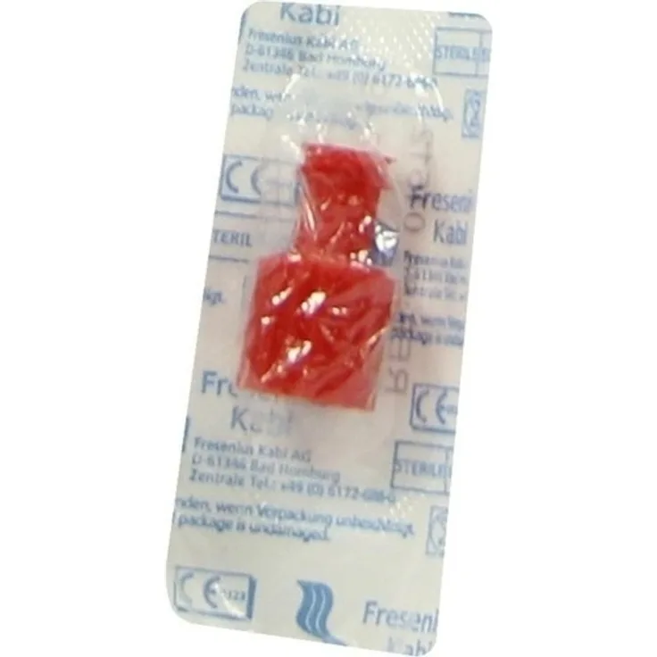 Fresenius Kabi Kombistopfen rot Luer-Lock 1 St.