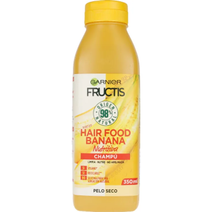 Garnier Fructis Hair Food Banana Champ Ultra Nutritivo 350 ml