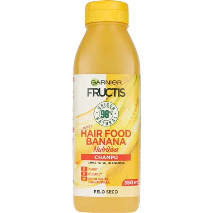 Garnier Fructis Hair Food Banana Champ Ultra Nutritivo 350 ml