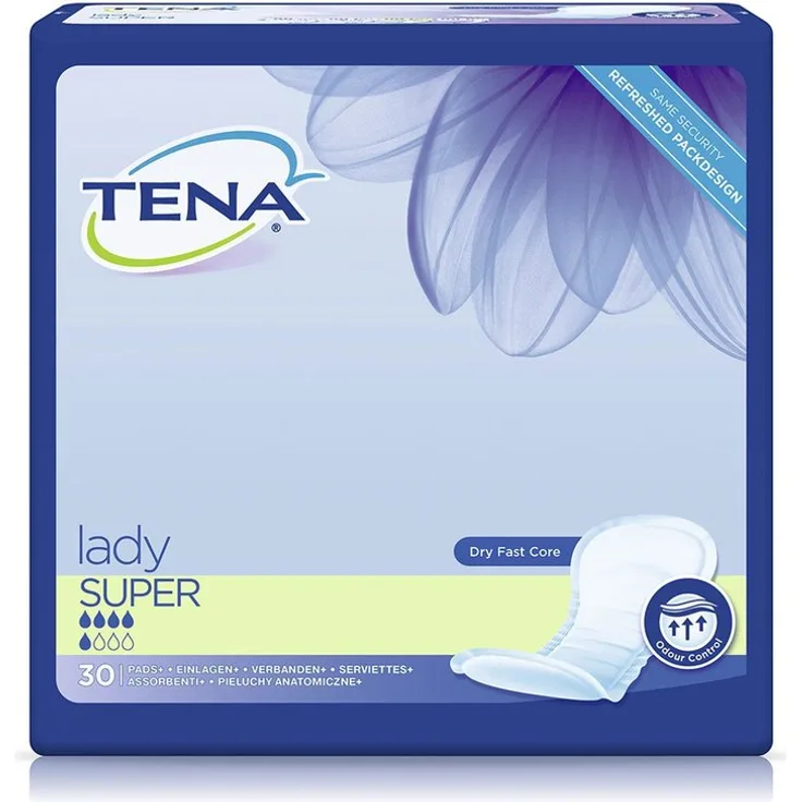 Tena Lady Super Einlagen 30 Stück