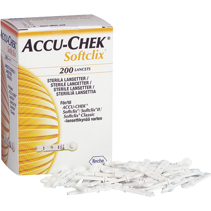 Roche Roche Accu Chek Softclix Lanzetten (0,4mm) 200 Stück 200 Stück1Pack
