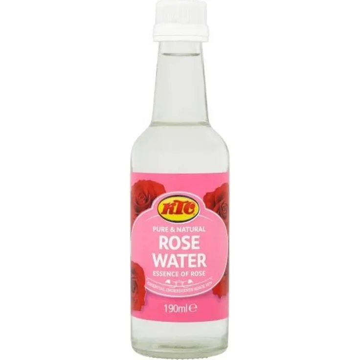 Ktc Rose Water Natürliches Rosawasser 190 ml mit reinigender Wirkung