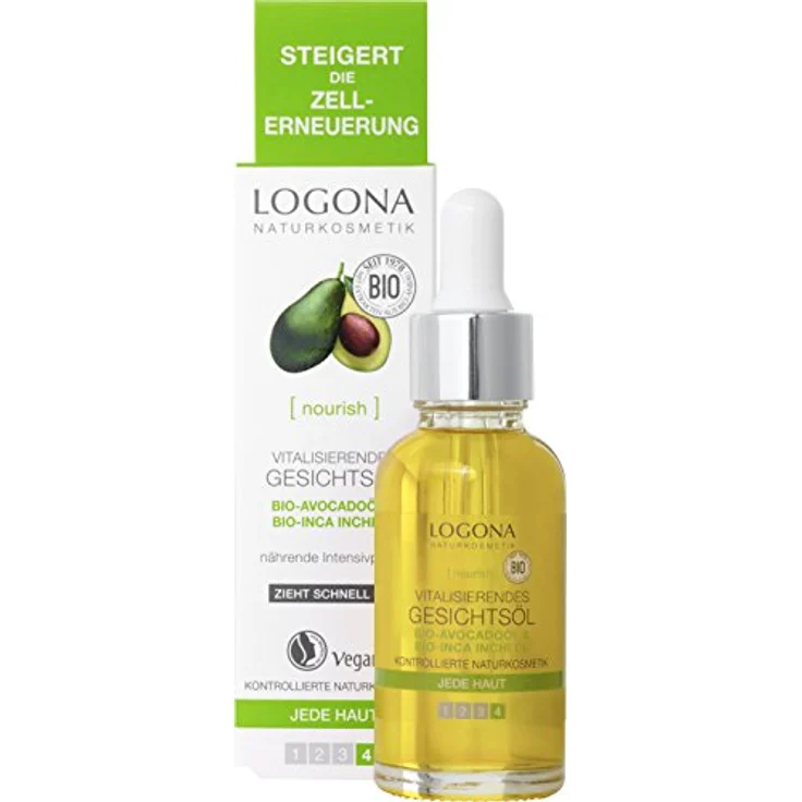 Logona Vitalisierendes Gesichtsöl 30 ml – Bild 1