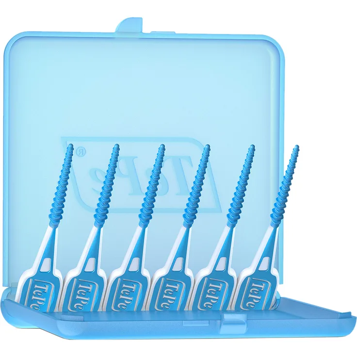 TePe EasyPick Dental Stick - Für eine einfache tägliche Anwendung zwischendurch und unterwegs 1 x 36 Stück inklusive praktischem Taschenetui Interdentalbürsten