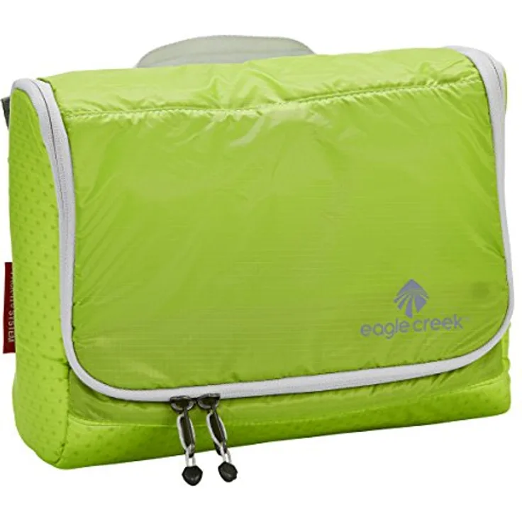 Eagle Creek Kulturbeutel Kosmetiktasche Pack-It Specter On Board Hygienetasche zum Aufhängen Kofferorganizer, 25 cm, 5.5 L, Strobe grün