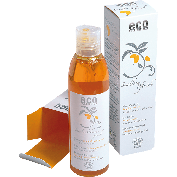 Eco Cosmetics Sanddorn Pfirsich Duschgel 200 ml