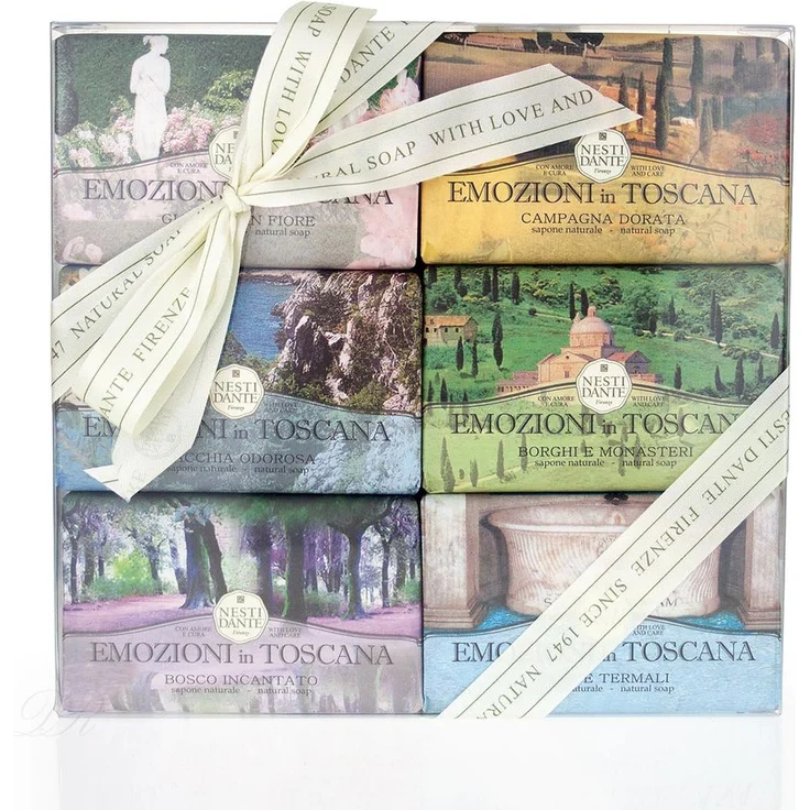 Nesti Dante Nesti Dante Seifen geschenk-Set Emozioni In Toscana Collection 6X 150 g für Alle Hauttypen geeignet – Bild 1