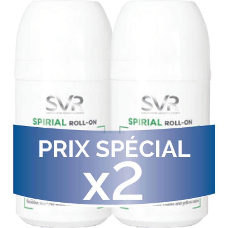SVR Spirial Duo Déodorant Anti-Transpirant Roll-on Anti-Transpirant 100 ml