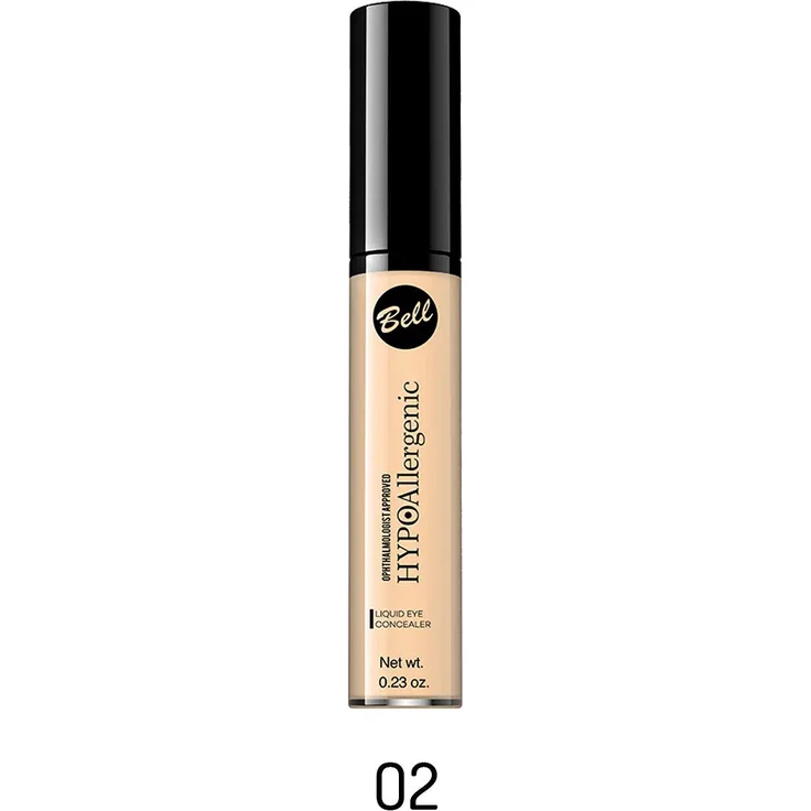 Bell Augen Make-up Hypoallergenic Liquid Eye Concealer 02 Medium 6,5 g, Textur: Flüssig