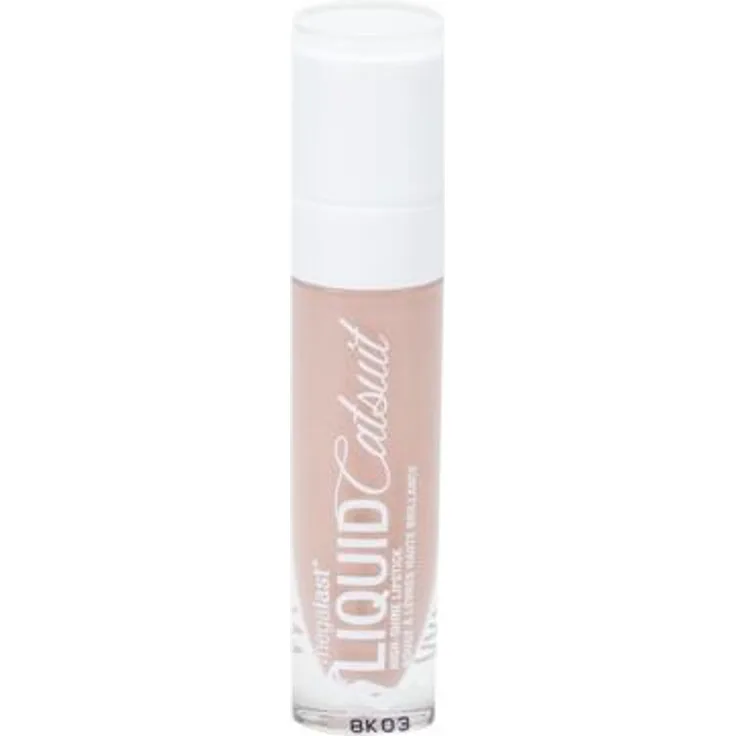 Wet n Wild MegaLast Liquid Catsuit High-Shine Feuchtigkeitsspendender Lippenstift mit Vitaminen 5,7 g Farbton Caught You Bare-Naked