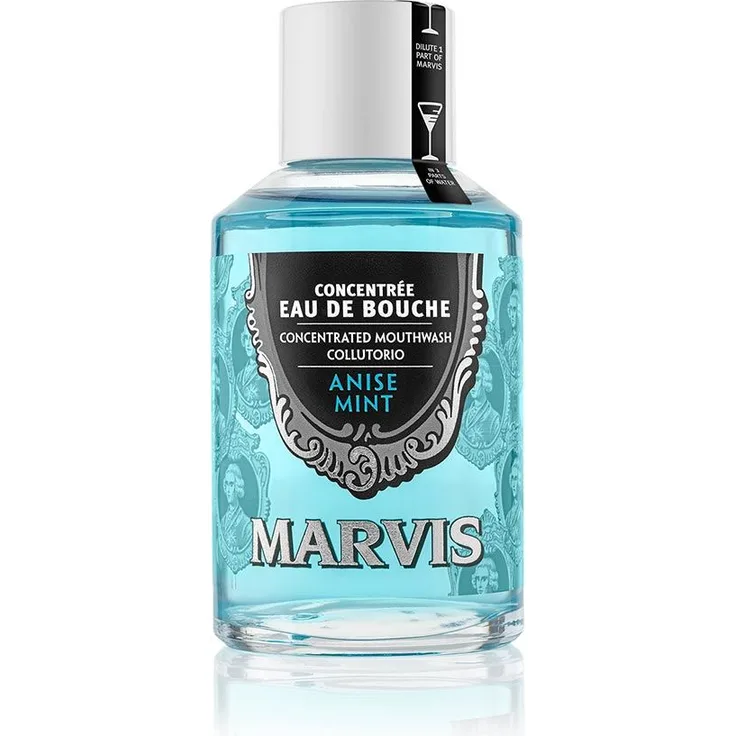 Marvis Florence MARVIS Mundwasser Anise Mint 120ml, für ein strahlend sauberes Lächeln