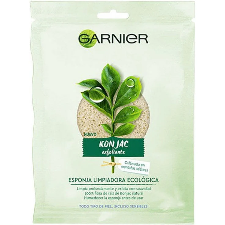 Garnier Peeling Gesichtsschwamm Bio Konjac Garnier, für Damen und Herren 
