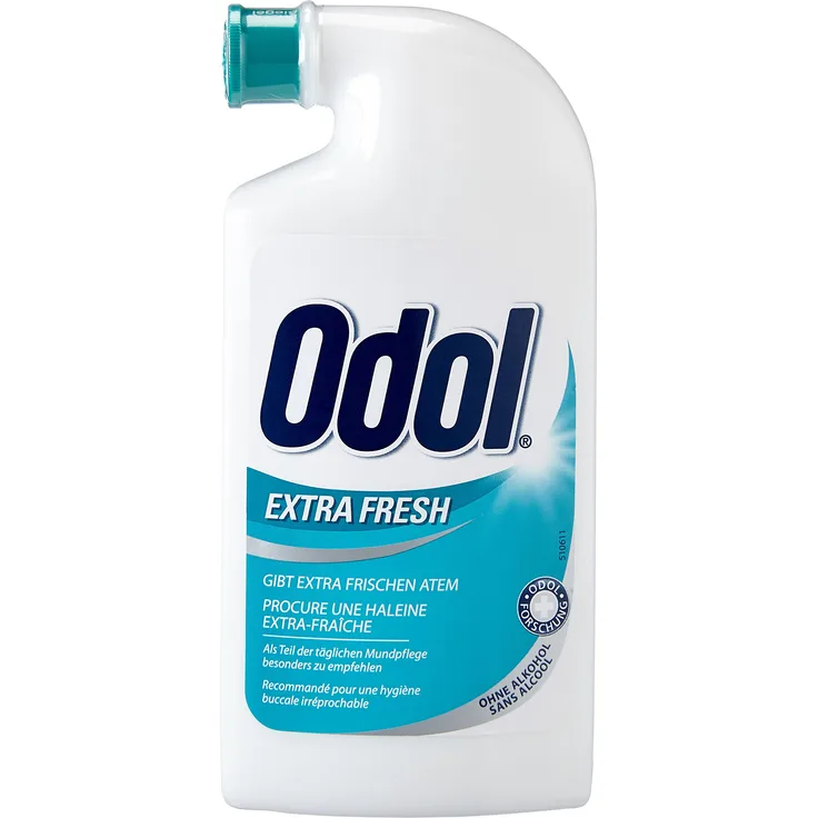 Odol-med 3 Mundwasser extra frisch, 125 ml, für ein strahlend sauberes Lächeln