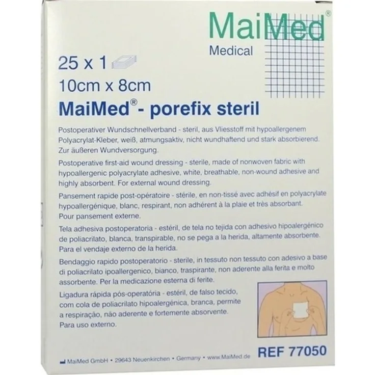 MaiMed MaiMed porefix steril 8x10 cm 25 St.