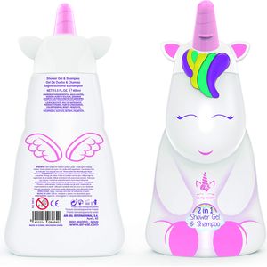 Bild für Unicorn 2in1 Duschgel & Shampoo mit milder Pflegeformel 2D Figur Einhorn 400 ml