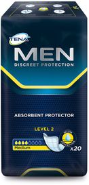 Tena Men Level 2 Vorlagen für Männer, geeignet für mittlere Harninkontinenz 120 Stück