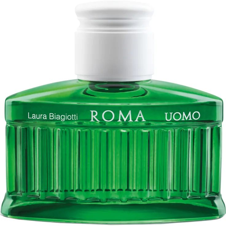 Laura Biagiotti Roma Uomo Green Swing Eau de Toilette (EdT) Herrenduft 75 ml Duftfamilie: holzig