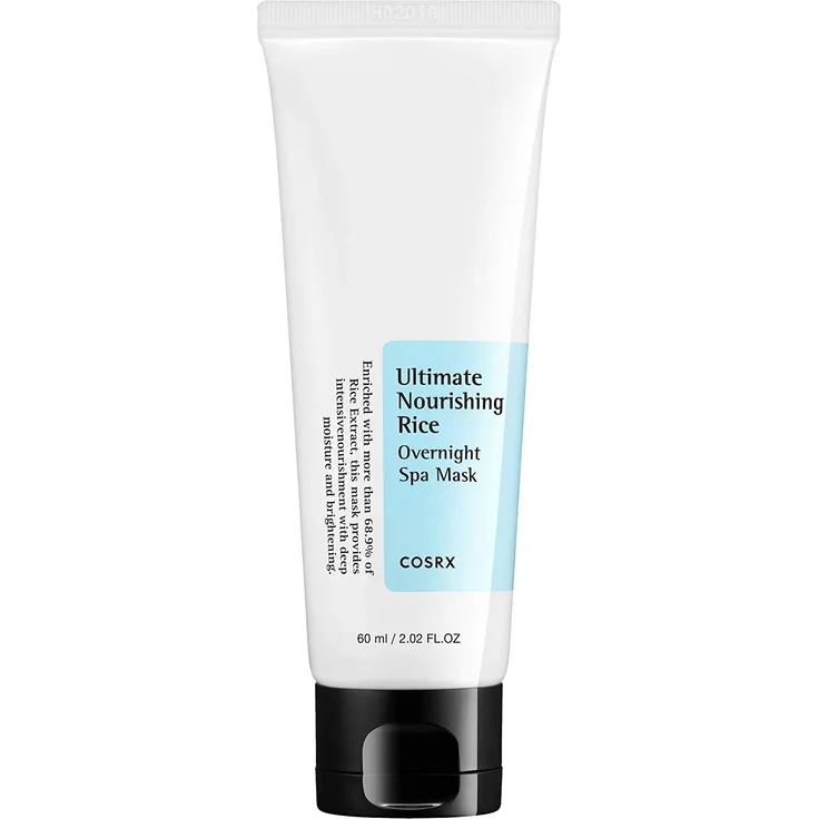 COSRX Ultimate Nourishing Rice Overnight Spa Mask, für eine gepflegte Haut 60ml, für eine gepflegte Haut