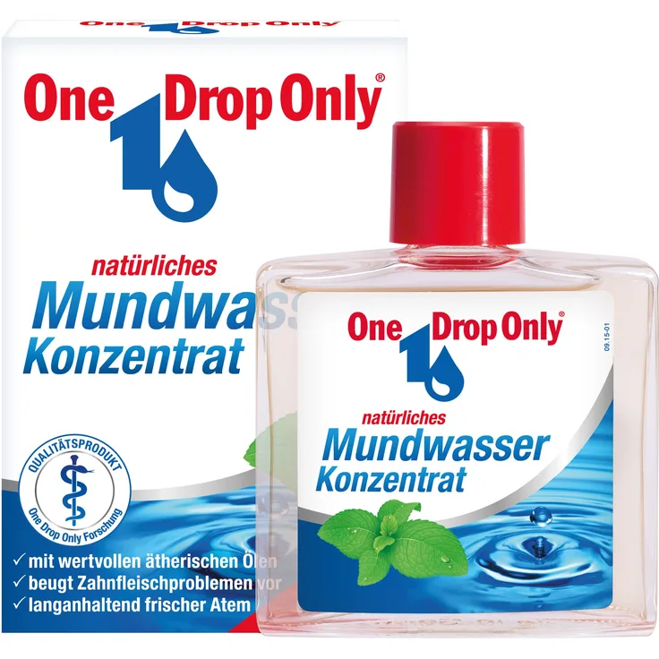 One Drop Only Mundpflegekonzentrat 4 x 10 ml Mundspülung