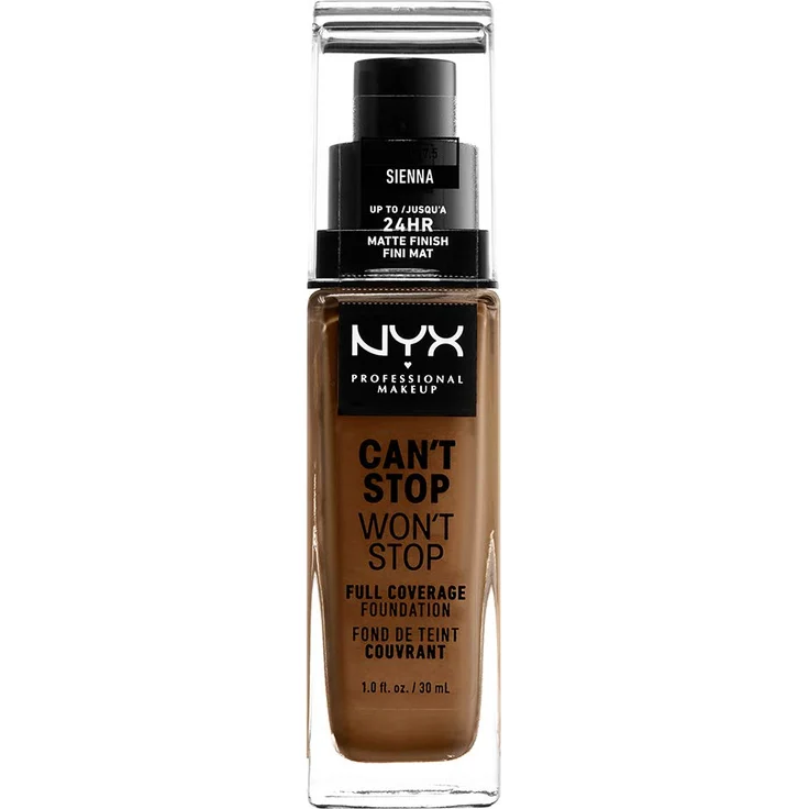 NYX Professional Make-up Can't Stop Won't Stop Sienna 30 ml – Bild 1