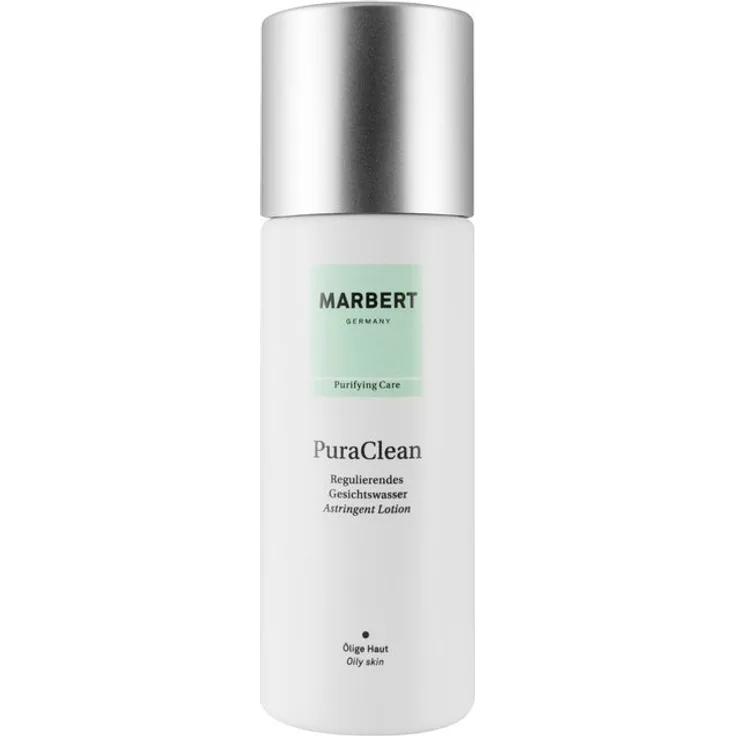 Marbert Pura Clean Astringent Lotion 125 ml, für ölige und unreine Haut geeignet, Entzündungshemmend
