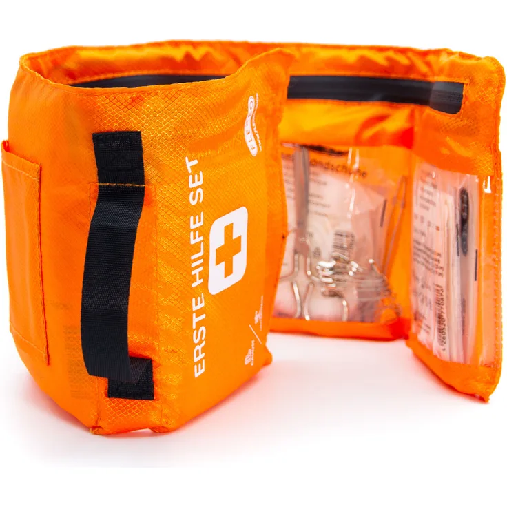 Flexeo Erste-Hilfe-Tasche Explorer aus Nylon mit 136-tlg. Set