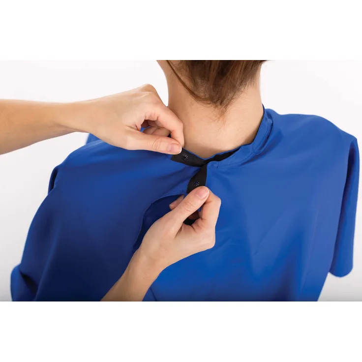 XanitaliaPro Comfort Pro Haarschneideumhang in Blau
