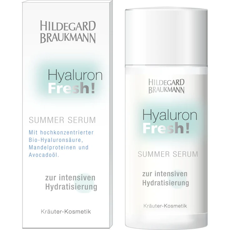 Braukmann Hyaluron Fresh Summer Serum 30 ml, mit Anti-Aging Wirkung für eine straffe Haut – Bild 1