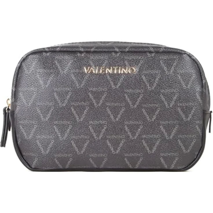 VALENTINO BAGS Kosmetiktasche LADY RE, eleganter Kulturbeutel aus hochwertigem Lederimitat, 22 cm breit, 14 cm hoch, mit Reißverschluss und Logodruck – Bild 1
