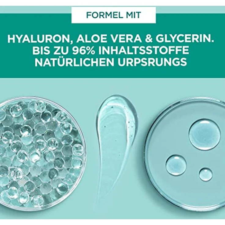 GARNIER SkinActive Hyaluron Aloe Serum Aloe Gesichtsgel 50 ml – Bild 3