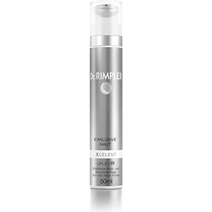 Dr. Rimpler Strafende Dekolleté Creme Q10 Uplift I Anti Aging Creme für Hals und Kinn I Anti Falten Pflege Maske, 100ml – Bild 1