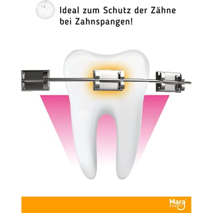 MARA EXPERT PROTECTOR - Fluorid Gelee 25 g hochdosiert - nur 1x wöchentlich - Kariesschutz - Minimalisiert - gegen schmerzempfindliche Zähne - Milder Minzgeschmack - Medizinprodukt – Bild 4