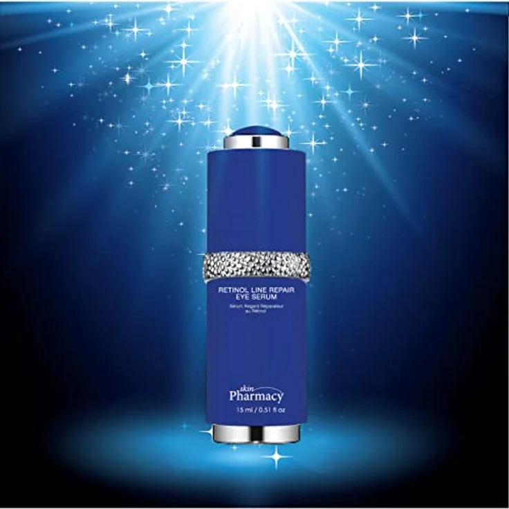 Skin Chemists Retinol Line Repair Augenserum, 15 ml - Hyaluronsäure, Osilift, Allantoin, für empfindliche Haut und gegen feine Linien und Falten – Bild 3
