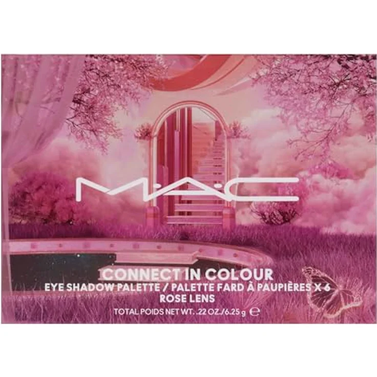 MAC Cosmetics Connect In Colour Eye Shadow Palette, 6 Farben Lidschattenpalette Farbton Rose Lens, 6,25 g – Bild 4