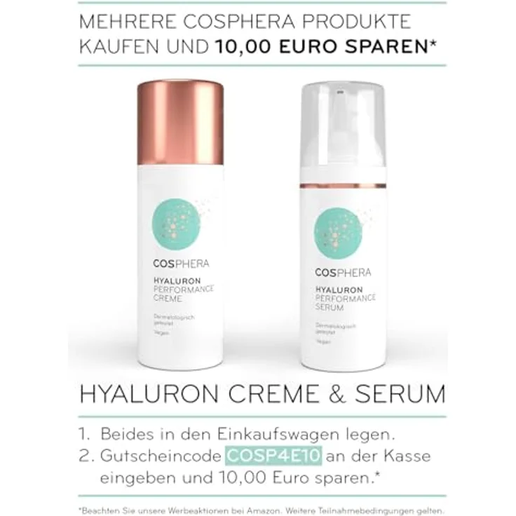 Cosphera Hyaluron Performance Gesichtsserum 50 ml – Bild 5