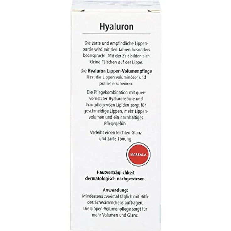Medipharma Cosmetics Hyaluron Lippen-Volumenpflege marsala | Mit quervernetzter Hyaluronsäure | Für voluminösere und geschmeidige Lippen | 7 ml – Bild 3