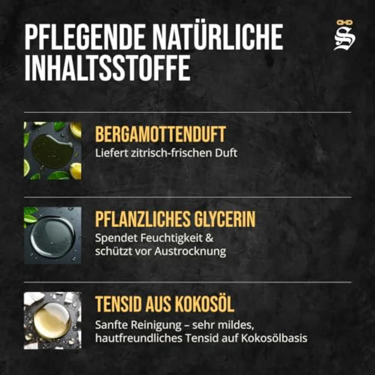 Störtebekker® Premium Shampoo Bar Summer Breeze Bergamotte, festes 3in1 Shampoo für Haar, Kopfhaut & Bart - vegan, handgefertigt, 100g – Bild 4