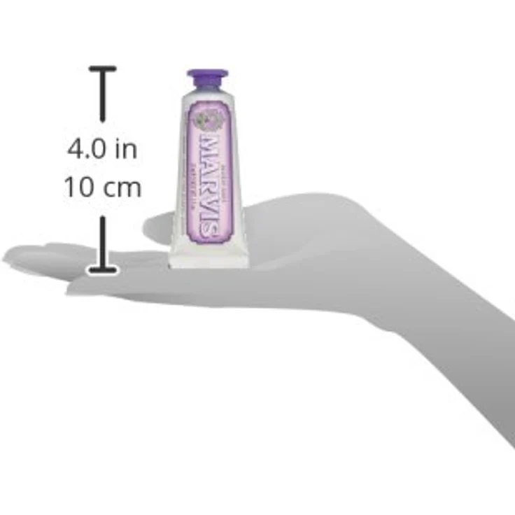 Marvis Mini Jasmin Mint 25 ml, für die tägliche Zahnreinigung – Bild 5