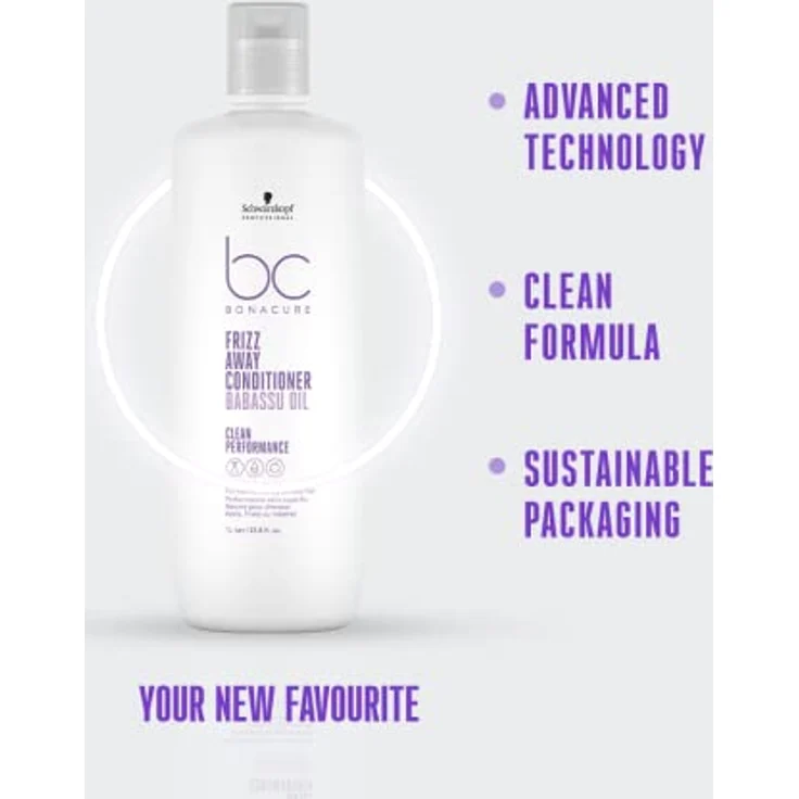 Schwarzkopf Professional BC Bonacure Frizz Away Conditioner 1000 ml – Bild 3