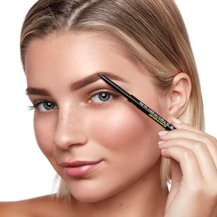 Dermacol Augenstift der Marke ideal für Damen - Automatic Eyebrow Pencil, 0,1 g, Shade: 01, mit Pinsel – Bild 3
