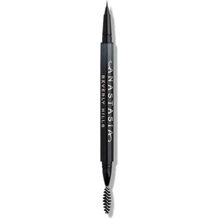 Anastasia Beverly Hills Microstroke Brow Pen, Augenbrauenstift mit mikrofeiner Pinselspitze, wasserfest, 0,5 ml, Farbe Chocolate