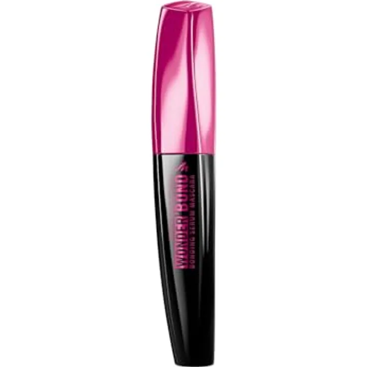 Manhattan Wonder'Bond Bonding Serum Mascara, verlängernde Mascara mit cleane & veganer Formel für empfindliche Augen, Fb 002 Black Brown, 11 ml