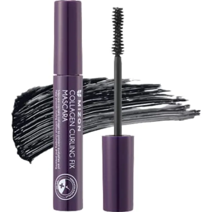 [MIZON] COLLAGEN CURLING FIX MASCARA (6ml) KBeauty - Lang anhaltende Wimperntusche, nicht verschmiert, Volumen-Wimperntusche, Kollagen-Wimperntusche